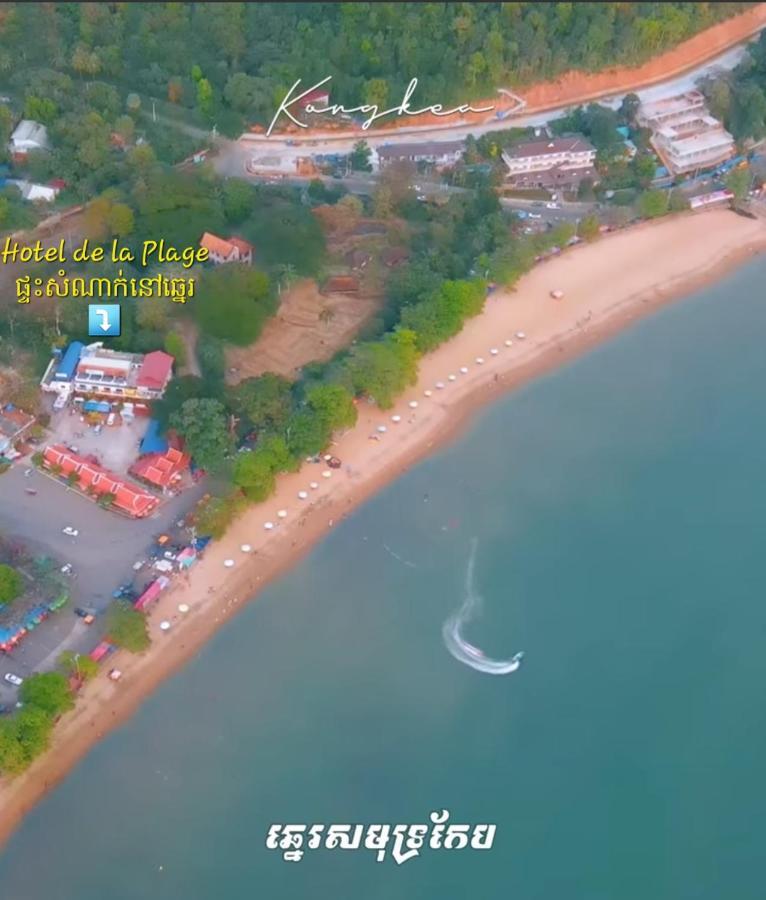 Auberge de la Plage Kep Exterior foto